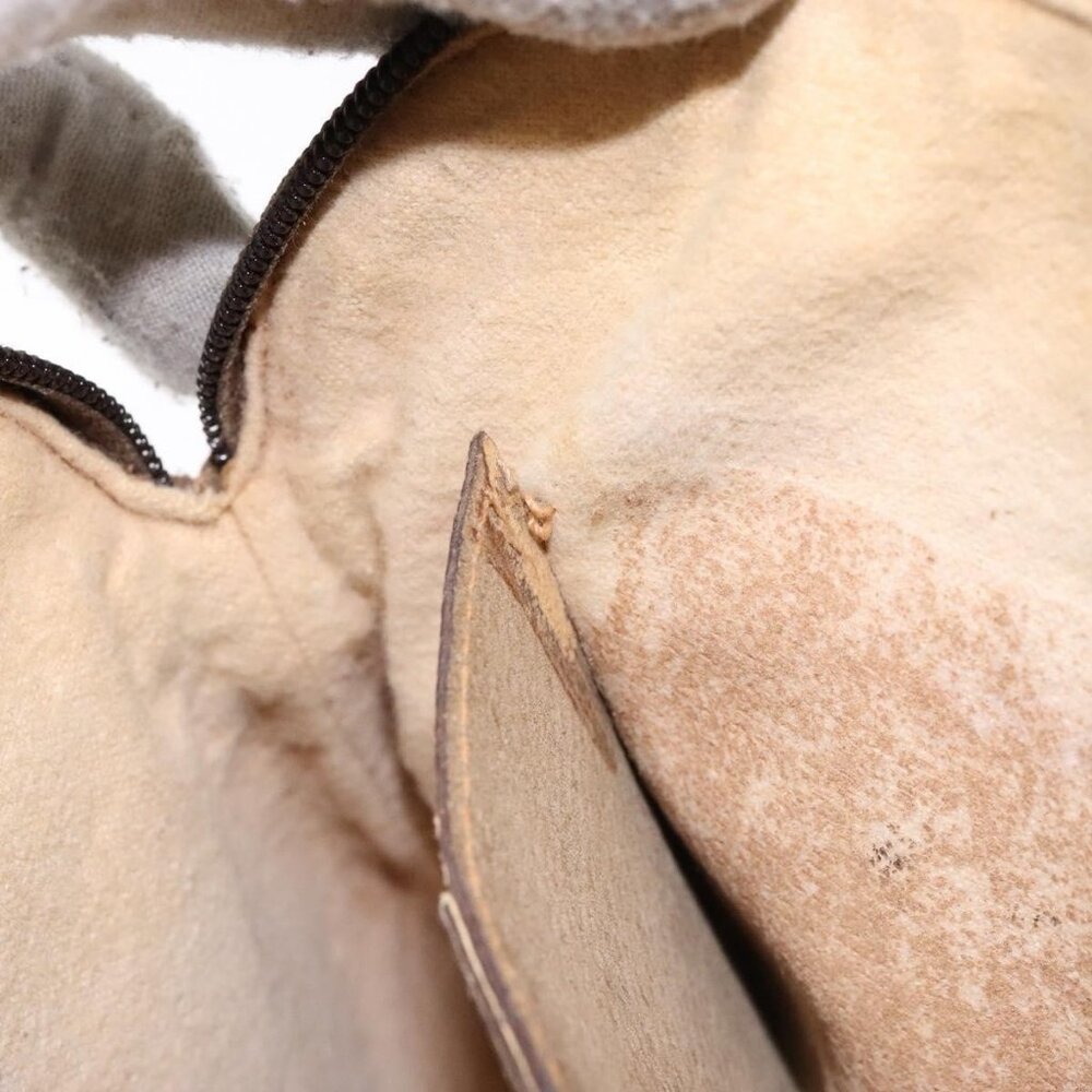 Authentic GUCCI GG Supreme Web Sherry Line Bag PVC Beige Gold 98 02 047 - Picture 3 of 16